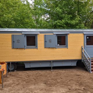 NAWALO Waldkindergartenwagen im Einsatz